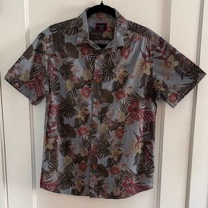 Untuckit Men’s Button Down Short Sleeve Desisto Floral